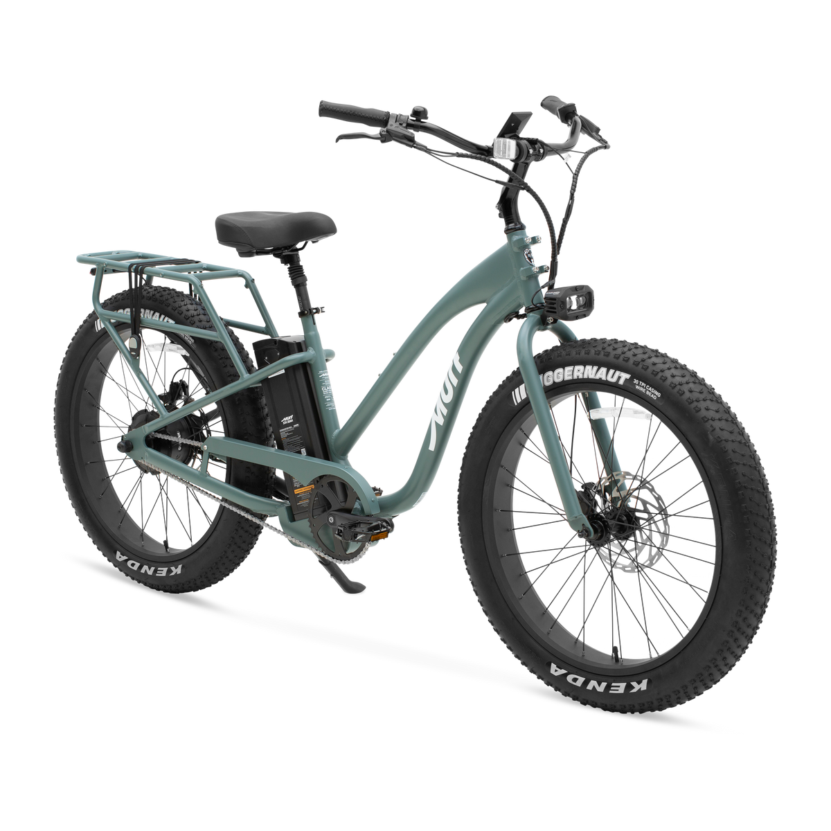 A matte seabreeze blue Murf Alpha ST eBike shown from the side against a plain background.