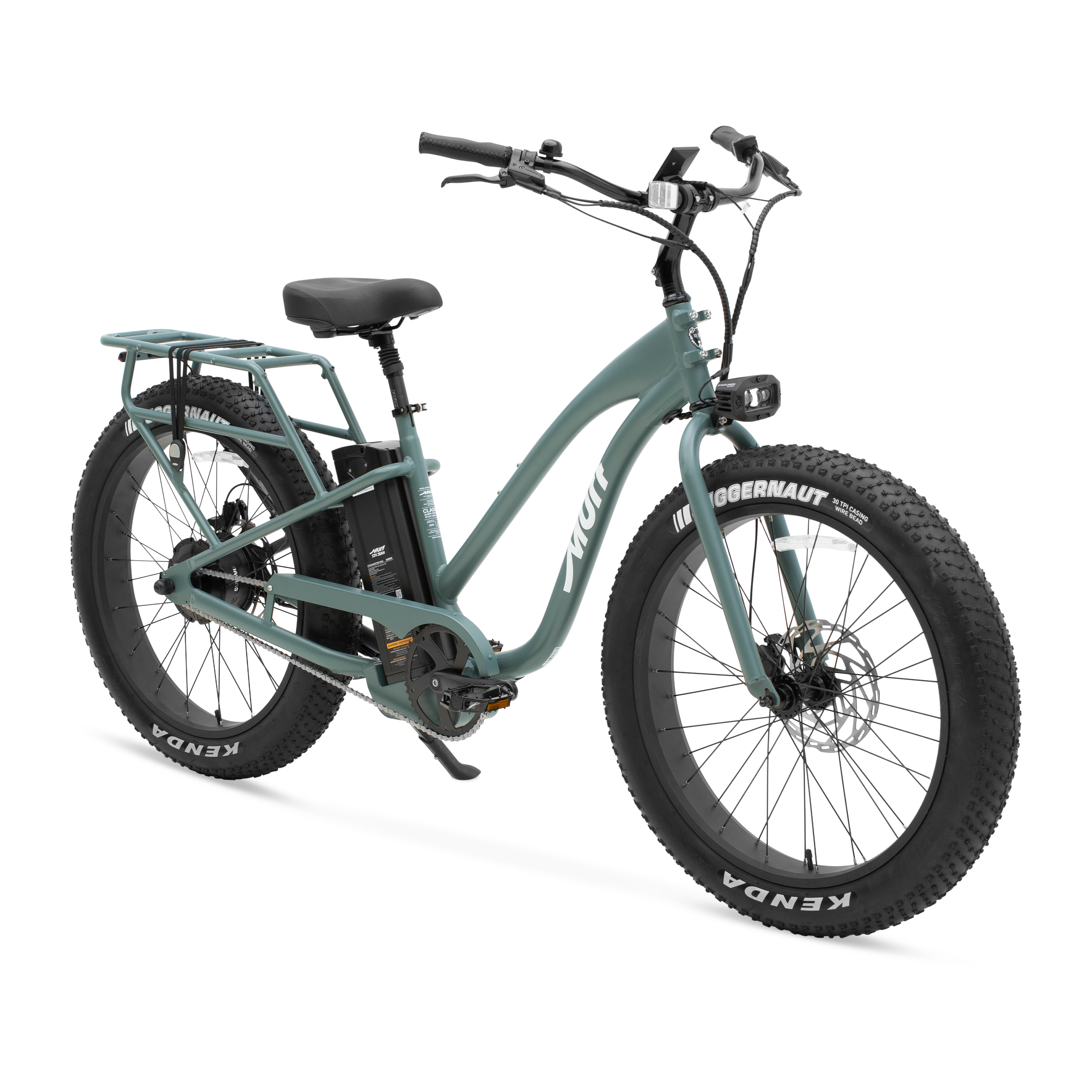 A matte seabreeze blue Murf Alpha ST eBike shown from the side against a plain background.