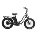 Obsidian Black Murf Higgs ST electric bike side view against a white background