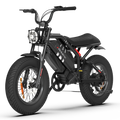 Raev Bullet GT V2 electric bike in metallic black, side view, against a plain background