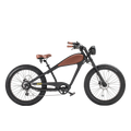 Black eBike Revi Cheetah SO electric bicycle side view against a white background