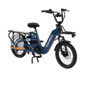 A sleek eBike Revi Flux in Nebula 2 color, shown from a side angle highlighting its modern frame, integrated battery, and stylish design.