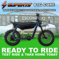 Super73 B1G Core eBike in Slate color, side view, ready to ride, against a plain background