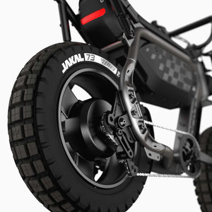 Super73 MZFT eBike in Titanium Ore color, side view, displayed against a plain background