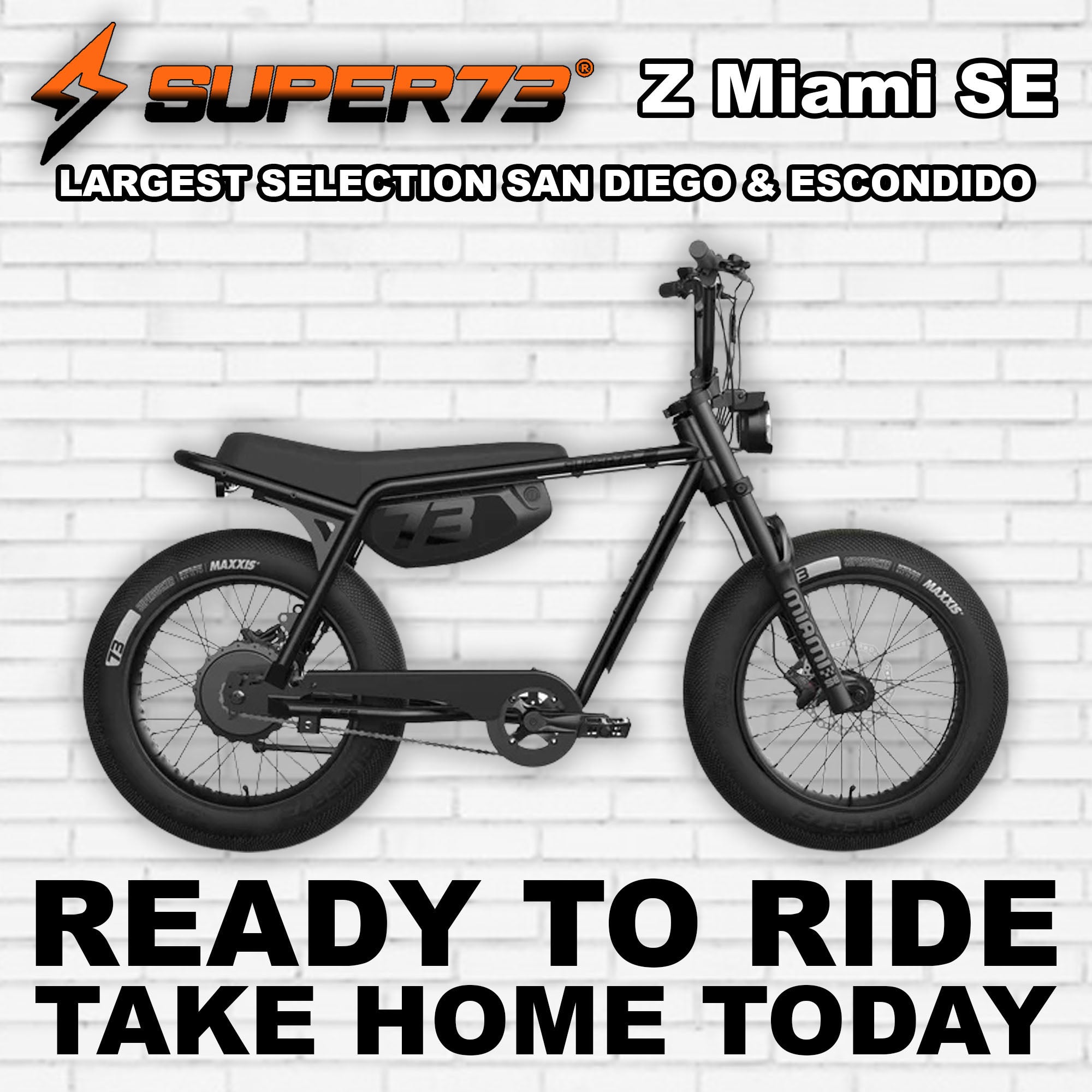 Buy eBike Super73 Z Miami Core - Blackout - Ready to Ride Online - In Stock Now