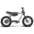 Super73 ZX electric bike in blackout color, side view, on a white background