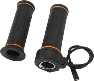 Black Super73 eBike full twist throttle part with full waffle grip design