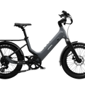 Urtopia Carbon Joy Ultra eBike in charcoal gray, side view, against a plain background