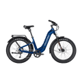 Velotric Nomad 2 eBike in Midnight Blue, step-thru frame, side view