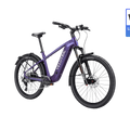 Velotric Summit 2 eBike in Galaxy Purple, side view, showcasing frame design and components