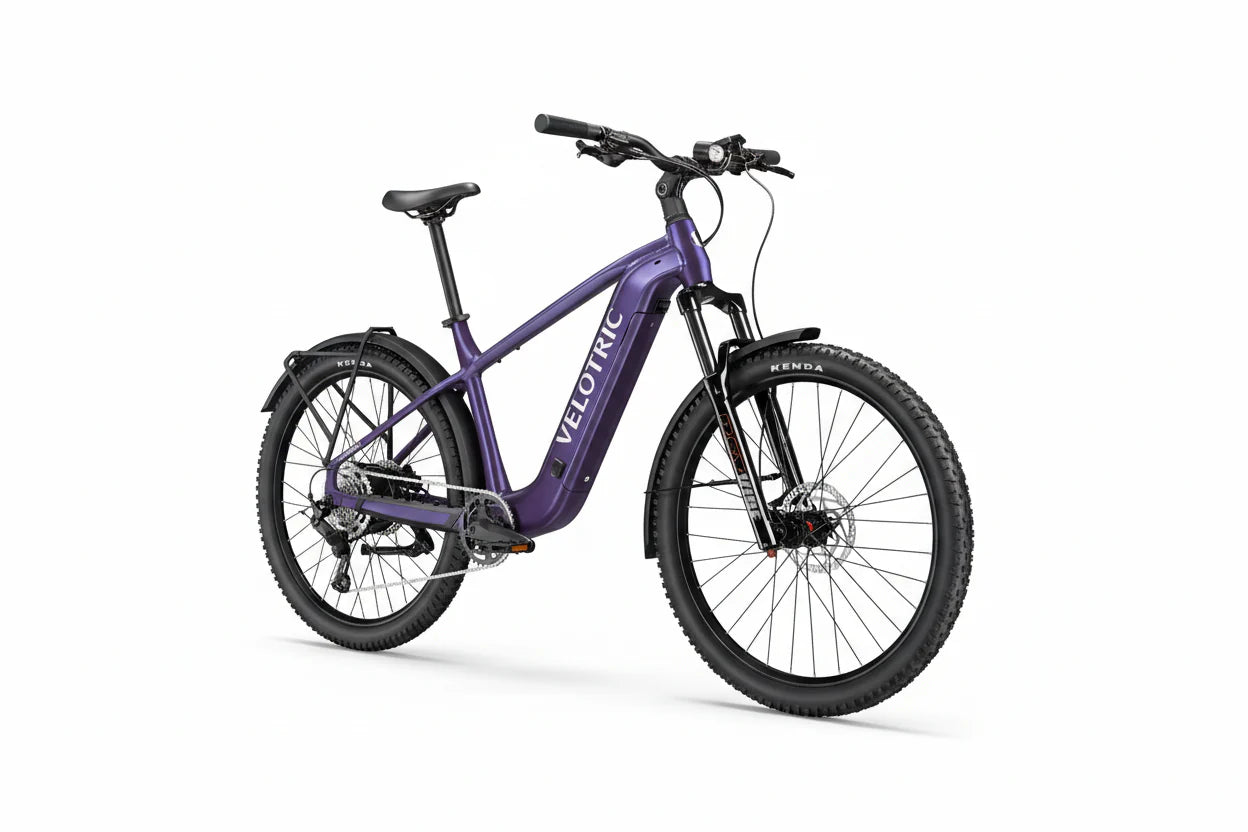 Velotric Summit 2 eBike in Galaxy Purple, Regular Large size, side view product image