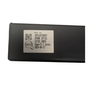 Product image of the eBikeController Super73 Z Series FTEX EP600 EP126 controller, showing the electronic controller unit with labeled ports and wiring for electric bike integration.