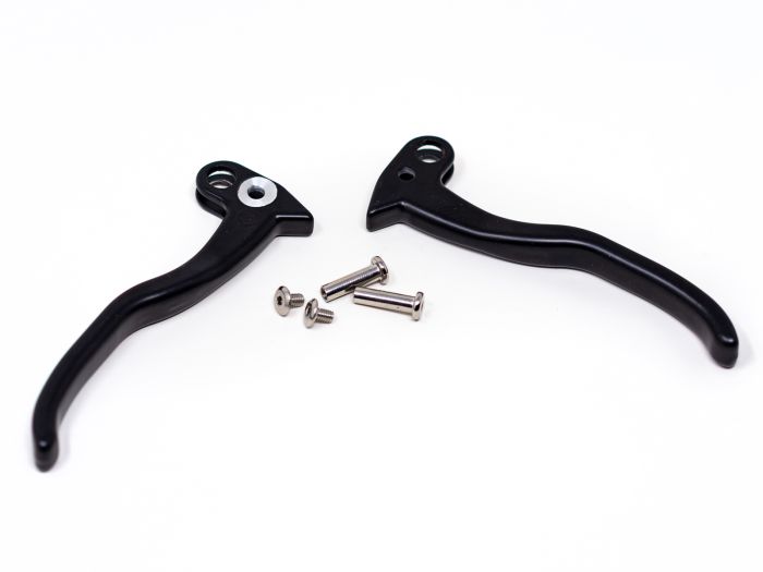 Front and rear brake lever blades, service brake pads, and brake discs for Ebox Dragster 2000 e-bike, product codes ebike3004 and 312296, available at Ebike Super Shop.