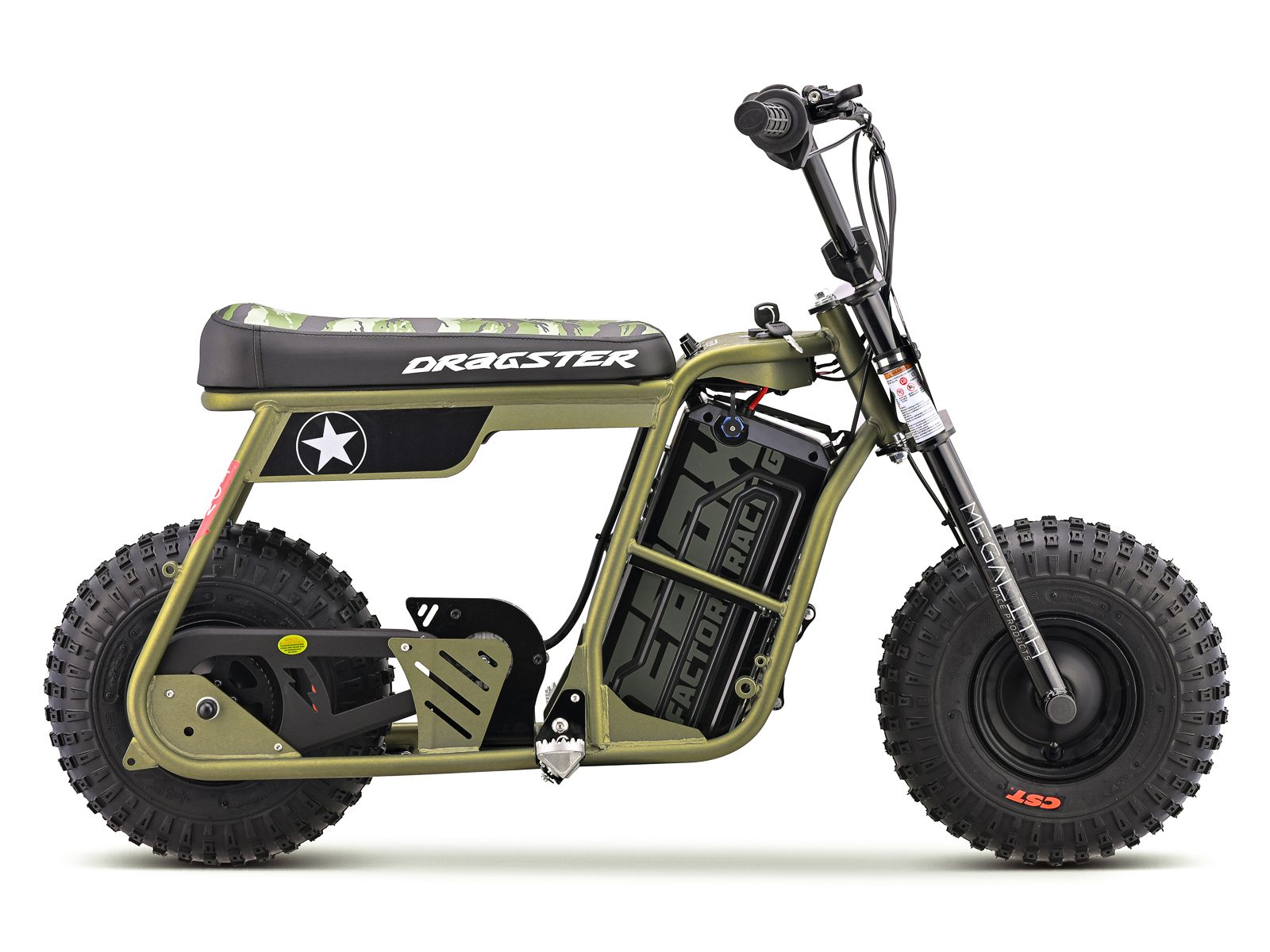 EBOX Dragster 2000 w Micro Ebike 16x4 Fat Tire Electric Micro eBike - Electric Pit Bike - EBOX|MINI|WHITE|0286 eBike Super Shop