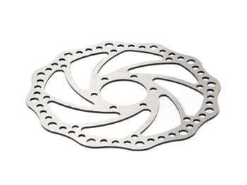 EBOX Dragster Rotor - 160mm 6 Bolt Pattern Disc Brake Rotor (Front or Rear) - Stomp EBOX Dragster - Service - Brake - Brake Pad - Disc - EBOX|2618 eBike Super Shop