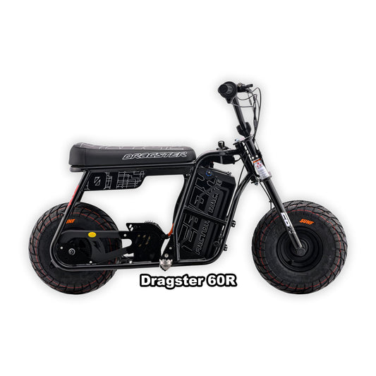 eMOTO Stomp Ebox Dragster 60 R - Black - In Box