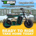 eMOTO Stomp Ebox Dragster 60 R - Green - Ready to Ride