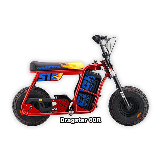 eMOTO Stomp Ebox Dragster 60 R - Red - In Box