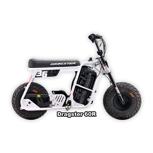 eMOTO Stomp Ebox Dragster 60 R - White - In Box