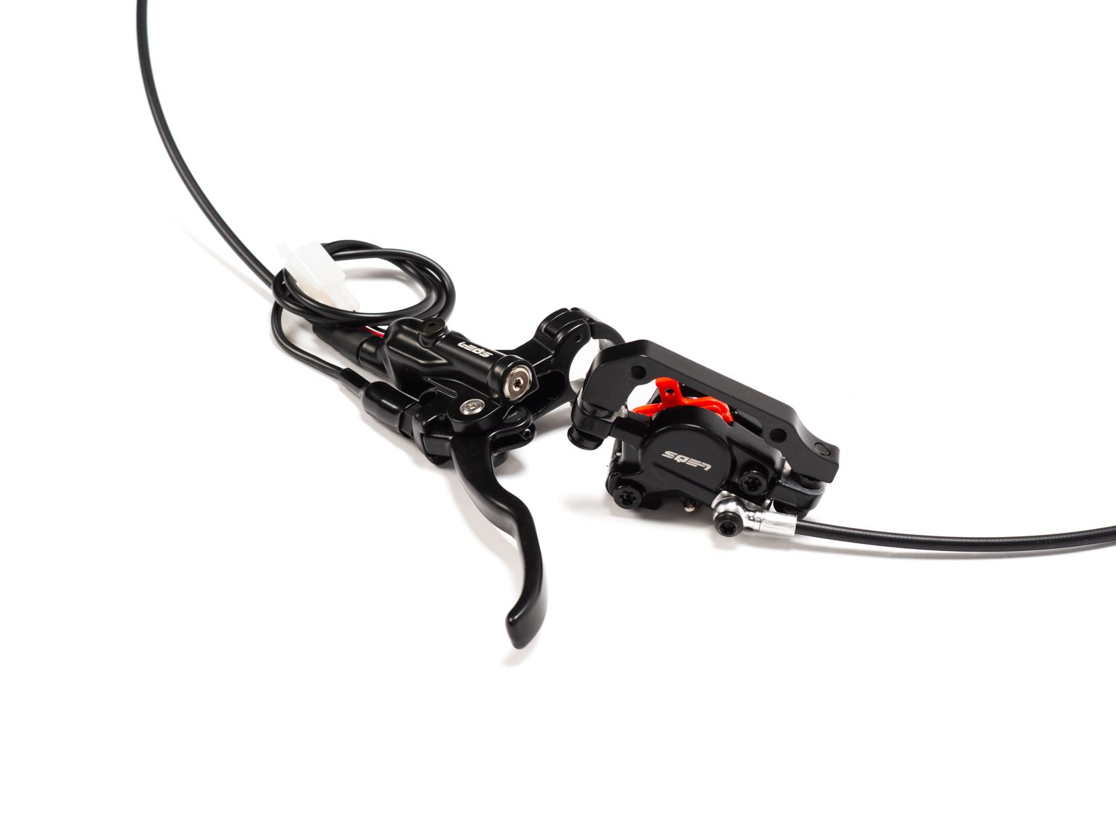 EBOX Rear (Left) brake system - Hydraulic brake lever and caliper - Full Rear Brake System for EBOX and Dragster models - UPGRADED VERSION - IN STOCK NOW - EBIKE|2389 eBike Super Shop