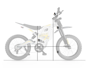 Size guide chart for Eclio Terrn2 Pro, displaying measurements and sizing information for different product sizes.