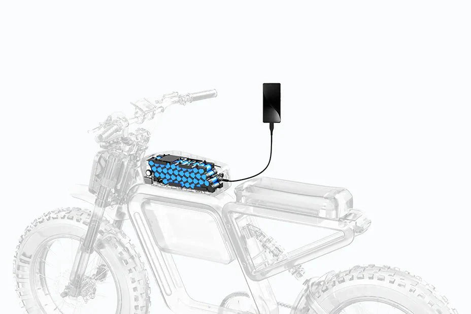 eJOE Bondi Electric e - Moto Style eBike - 48v 750 w eMOTO Fat Tire eBike - Moto Style Bike - EJOE|2861 eBike Super Shop