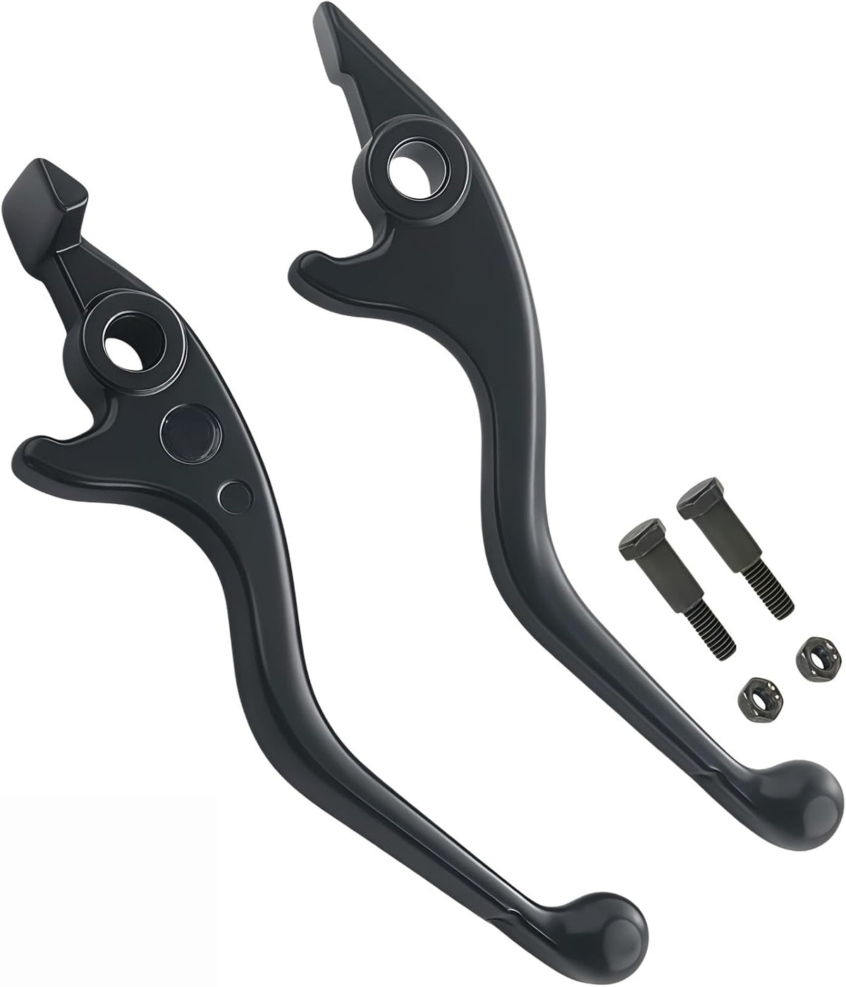 eMOTO Brake Lever Yozma IN 10 right brake lever, product image showing the metallic lever with mounting hardware against a plain background