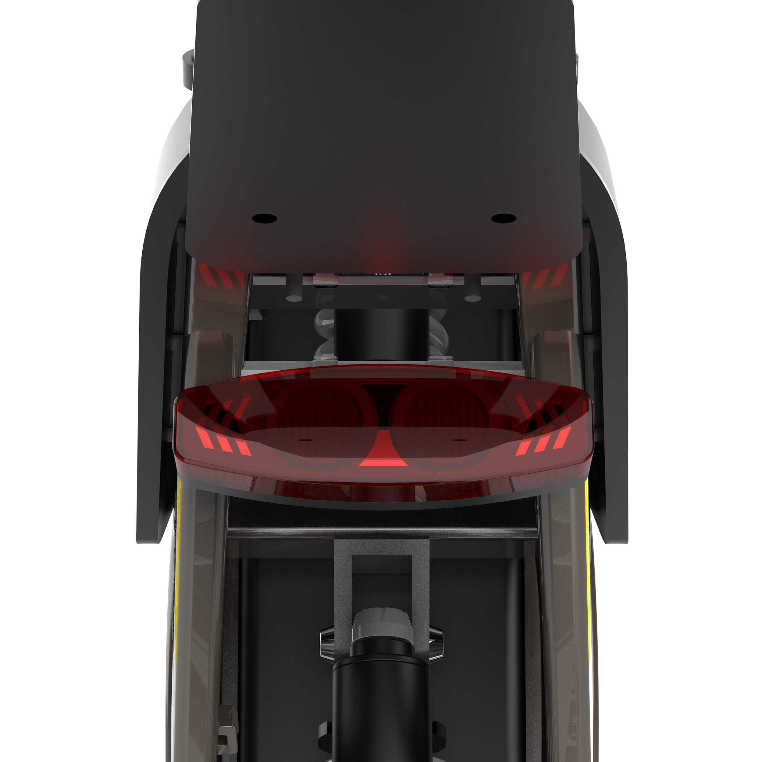 Side view of the eMOTO eBike Coswheel R19 electric bike, showcasing its sturdy frame, large tires, and modern design against a plain background.