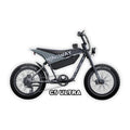 Himiway C5 Ultra eMOTO eBike in Ink Gray, side view, ready to ride, product image