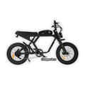 eMOTO eBike Revi Cougar Pro in black, shown in its original box