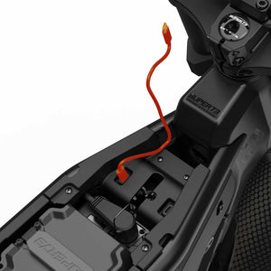 Super73 M1D SE eMOTO eBike in Blackout color, shown in its original box with packaging materials, product image labeled "In Box 11"
