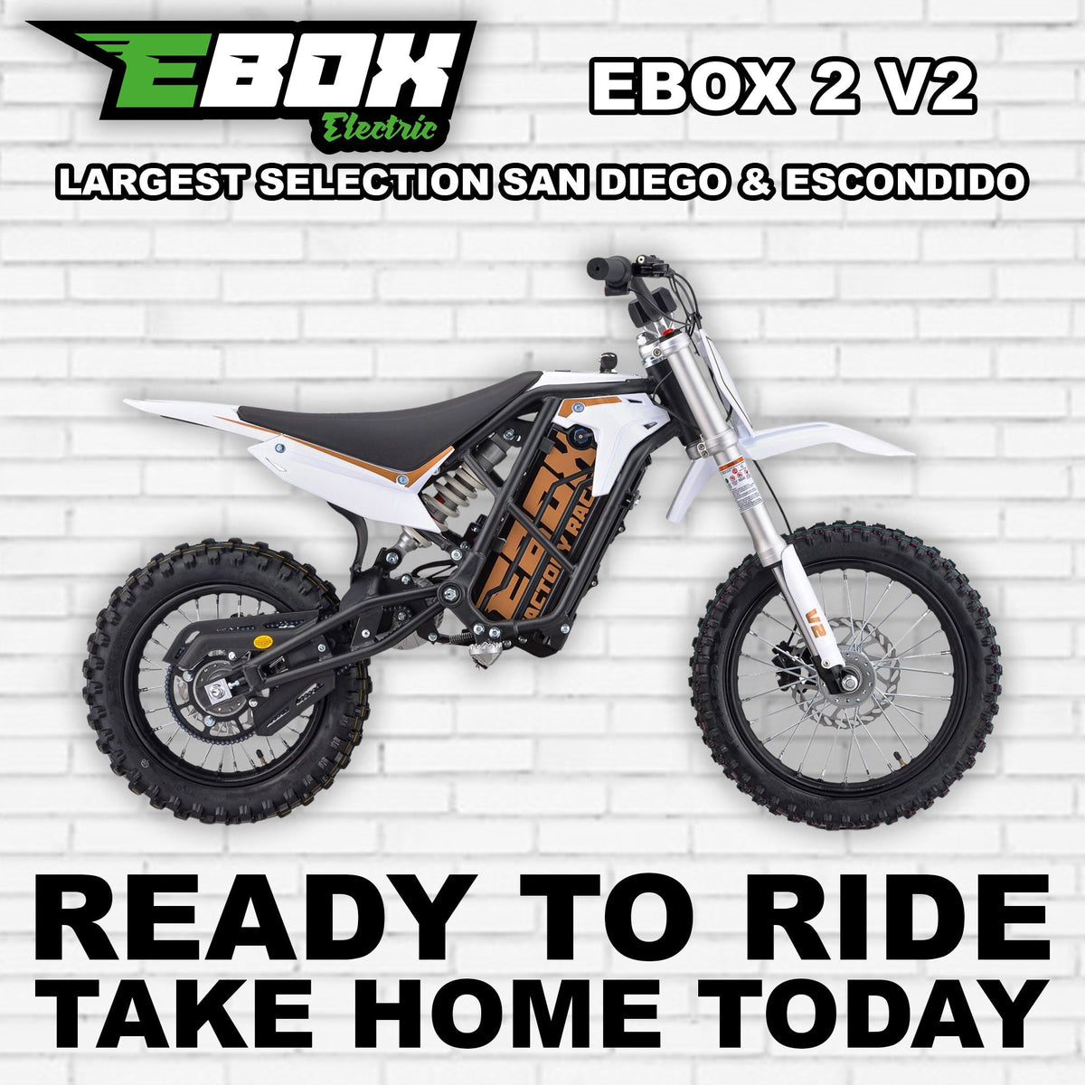 eMOTO Stomp Ebox 2 V2 - White