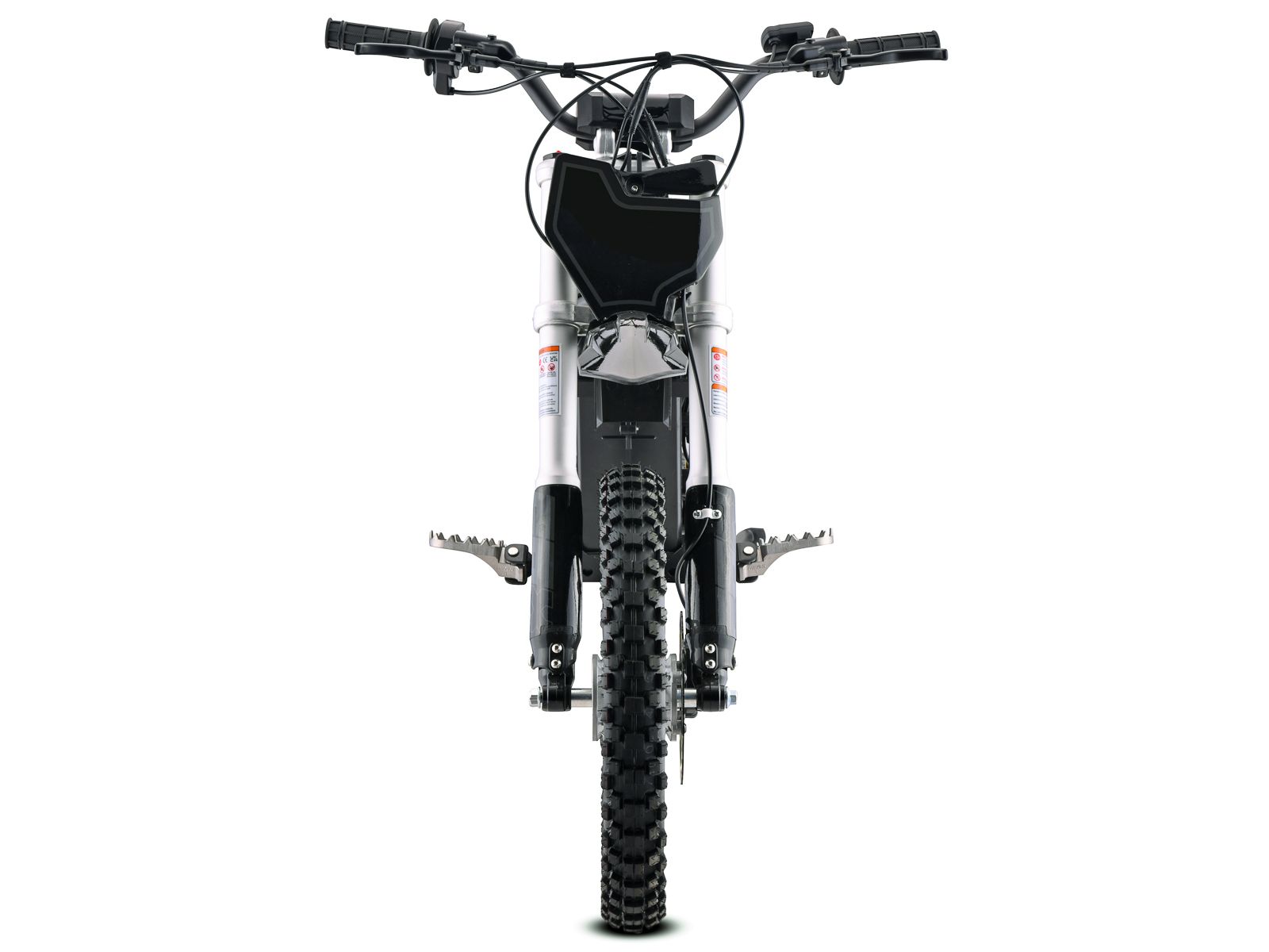 Black eMOTO Ebox V3 60 electric bike, side view, against a white background