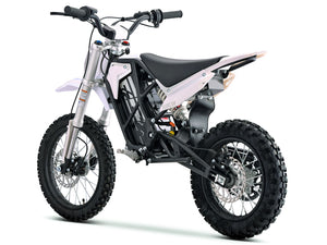 White eMOTO Ebox V3 60 electric bike, side view, against a plain background
