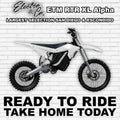 White eMOTO Electro & Co RTR XL Alpha electric bike, side view, against a plain background