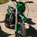 Black eMOTO Drift Hero 1600w electric scooter, side view, ready to ride, against a plain background