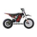 eMOTO Stomp Ebox V3 60 R electric bike in red, shown in its box