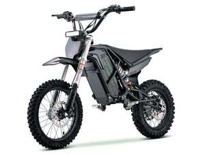 Black eMOTO Stomp Ebox V3 72 RS electric bike in its box, product image showing the bike packaged and ready for delivery
