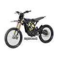 Black Surron Light Bee X electric motorcycle in its box, product image