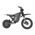 eMOTO Freego X0 Electric Mini scooter in black, side view, displayed on a white background