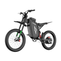 eMOTO Freego X3 electric scooter in black, side view, displayed on a white background