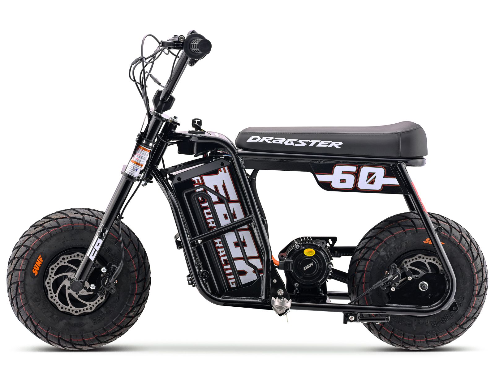 eMOTO Stomp Ebox Dragster 60 - Pit Bike - EBOX|BLACK|3119 eBike Super Shop