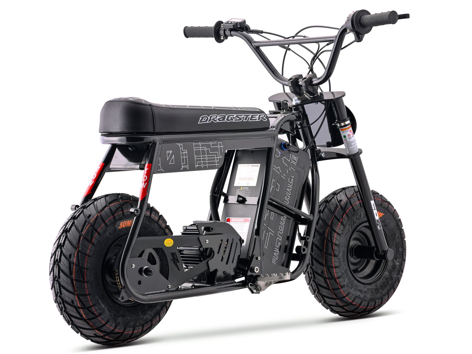 eMOTO Stomp Ebox Dragster 60 R - Pit Bike - EBOX|BLACK|3120 eBike Super Shop
