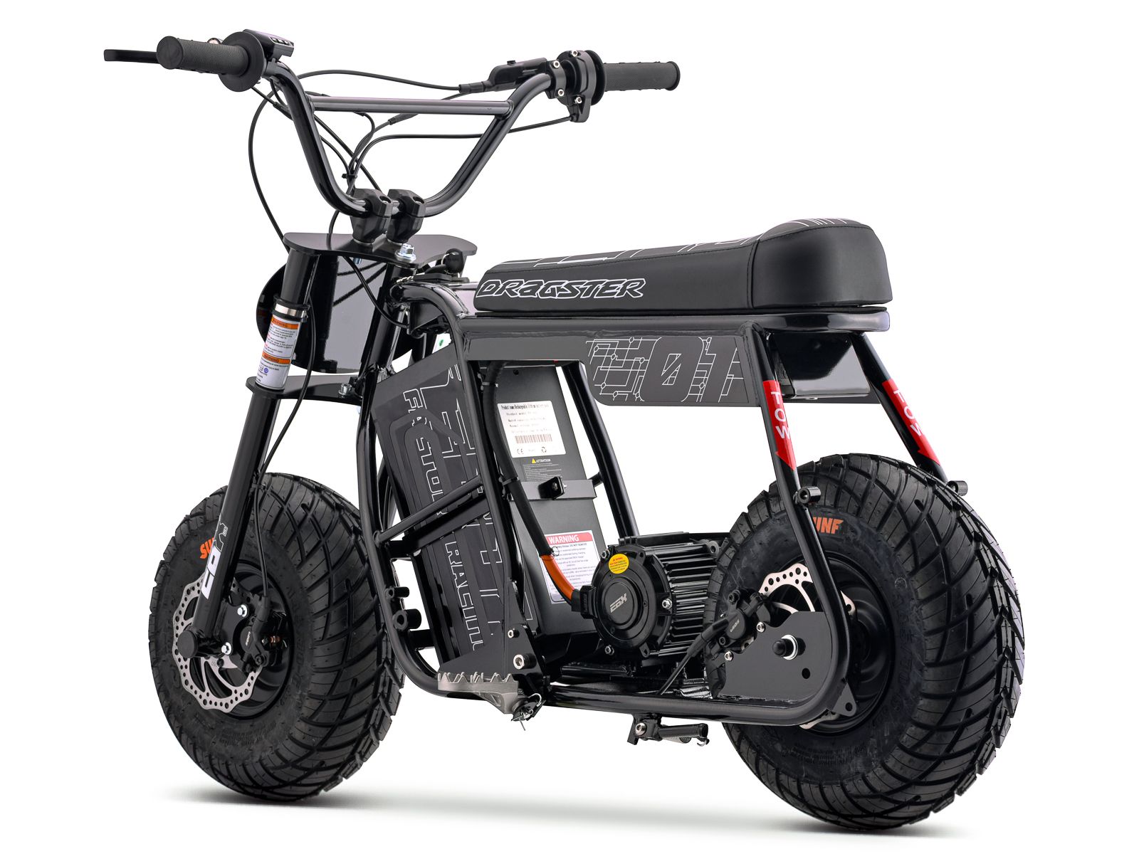 eMOTO Stomp Ebox Dragster 60 R - Pit Bike - EBOX|BLACK|3120 eBike Super Shop