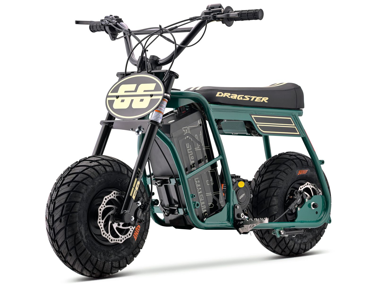 eMOTO Stomp Ebox Dragster 60 R - Pit Bike - EBOX|GREEN|3123 eBike Super Shop