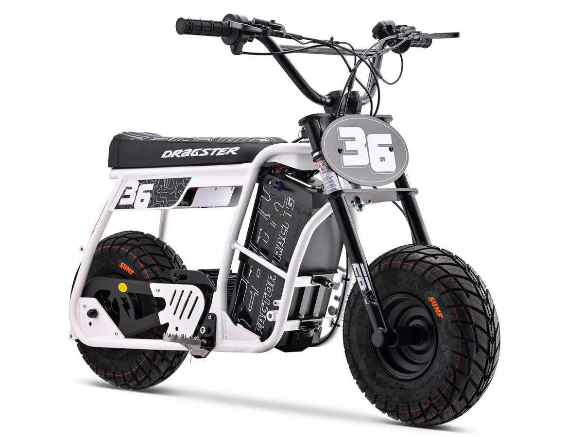 eMOTO Stomp Ebox Dragster 60R - White