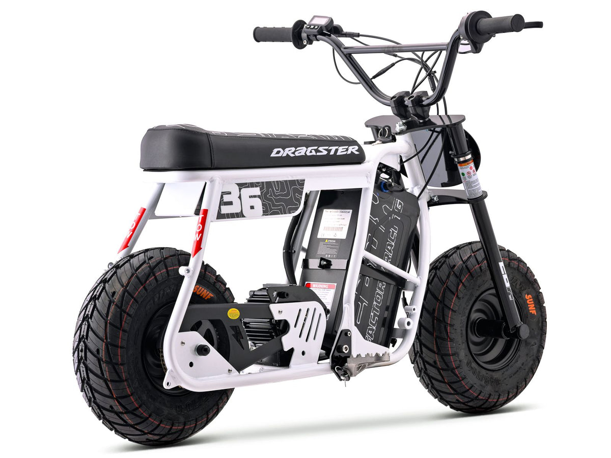 eMOTO Stomp Ebox Dragster 60R - White