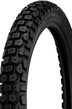 Surron eMoto wheel set with Shinko 244 dual sport tires, 17-inch rear and 19-inch front wheels for moto bikes, shown without rotor or sprocket.