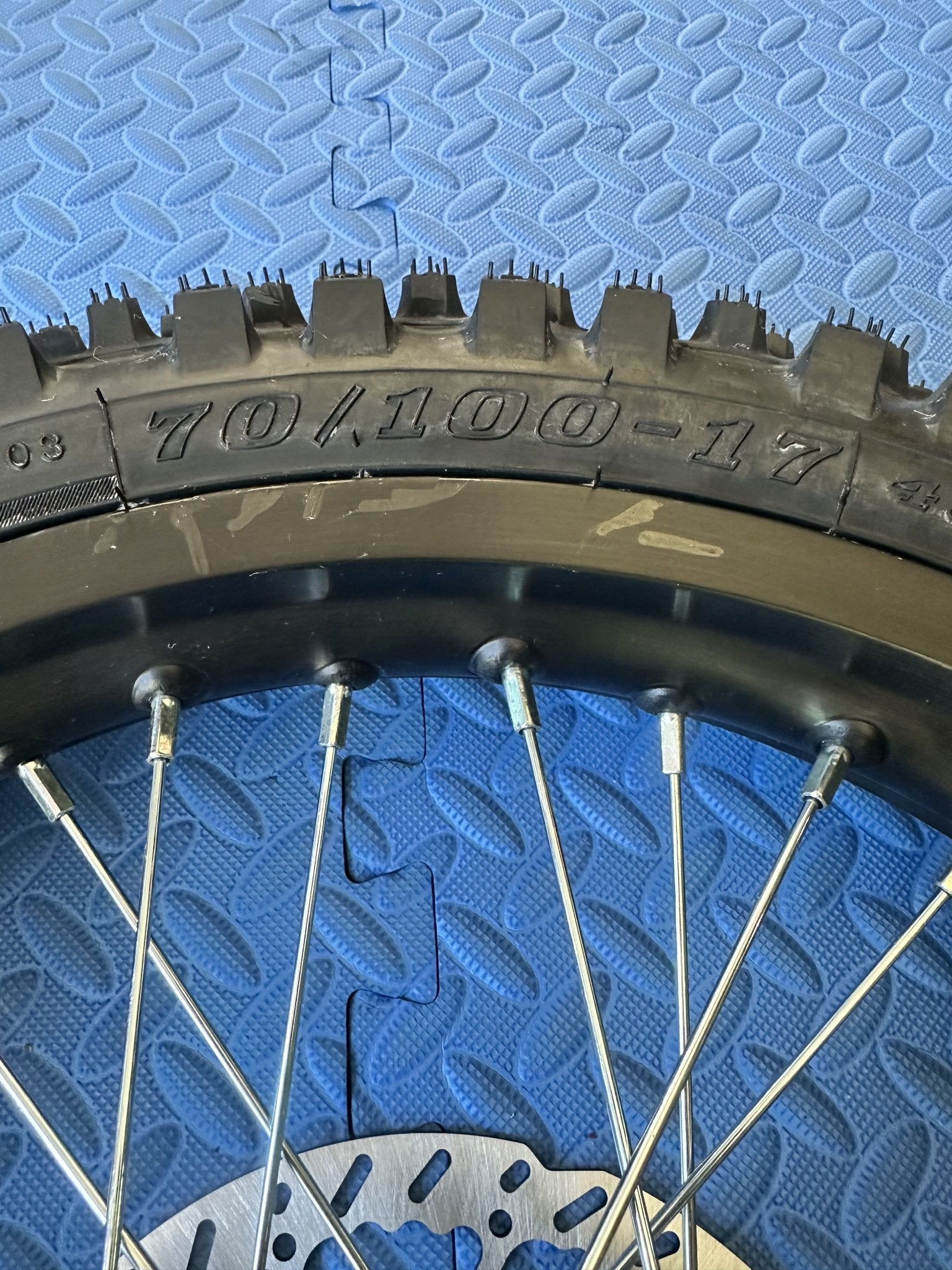 eMoto Wheel Set CST Knobby 17" Complete Rear Wheel & Tire Set for Electric Dirt Bikes - Wheel & Tire Set - EBIKE|2337 eBike Super Shop
