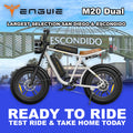 eBike ENGWE M20 Dual Battery - White - Ready to Ride